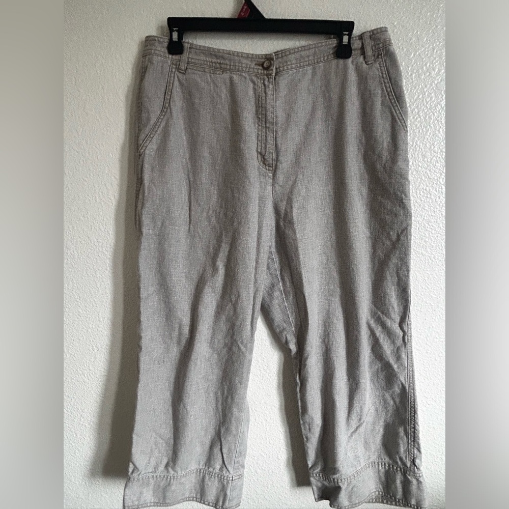Women's Wide Leg Gray Pants